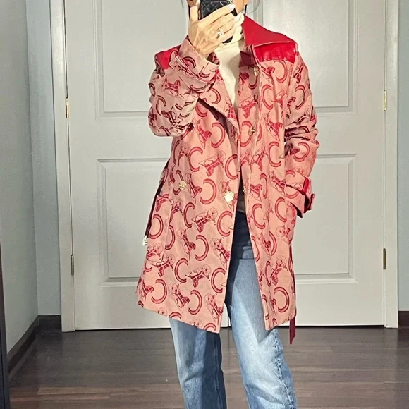 BLUET Handmade Trench coat size S - Picture 3 of 17